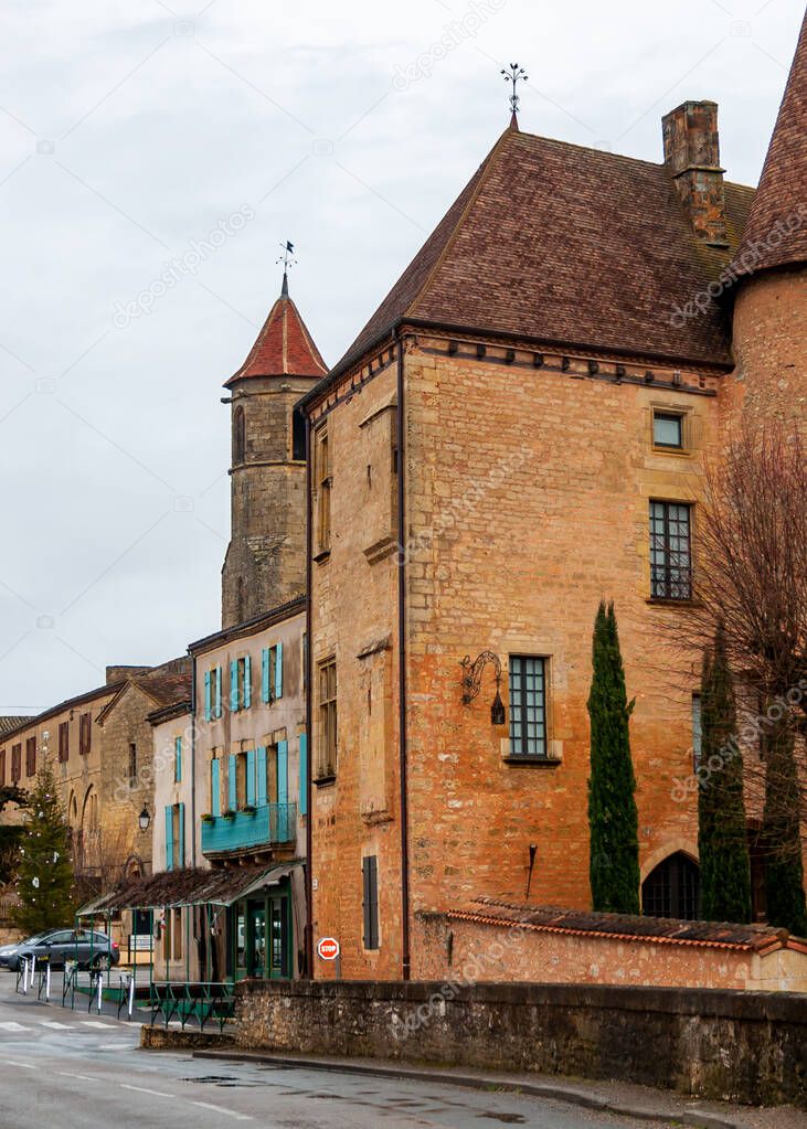 Belves, in the Dordogne-Périgord region in Aquitaine, France. M