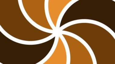 Saat yönünde dönen çeşitli renklerin dairesel nesne tipi yelpazesi, merkezde yer alan çapa noktası ve tüm arkaplanı kaplar.