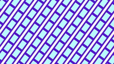 Sola döndükçe renk değiştiren, renkli desenli çizimler ve şekillerden oluşan grafiksel desen, 16: 9 video biçiminde.