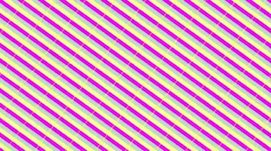 Sola döndükçe renk değiştiren, renkli desenli çizimler ve şekillerden oluşan grafiksel desen, 16: 9 video biçiminde.