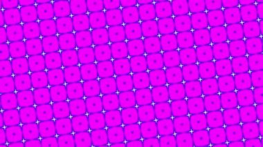 Sola döndükçe renk değiştiren, renkli desenli çizimler ve şekillerden oluşan grafiksel desen, 16: 9 video biçiminde.