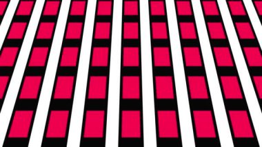 4k 16: 9 biçiminde, çok renkli desenli tasarım ve şekillerden oluşan, yukarı ve hareket eden grafiksel 2d video deseni