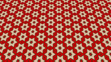 4k 16: 9 biçiminde, çok renkli desenli tasarım ve şekillerden oluşan, yukarı ve hareket eden grafiksel 2d video deseni