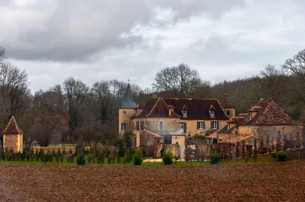 Voyage Dordogne Prigord Aquitaine France Entre Les Villages Médiévaux Saint — Photo