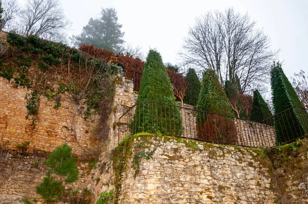 Limeuil Der Region Dordogne Prigord Der Aquitaine Frankreich Mittelalterliches Dorf — Stockfoto