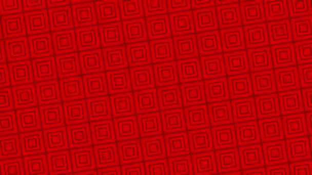 Graphic Pattern Quickly Changes Color Rotates Clockwise Anticlockwise Creating Hypnotic — Stock Video