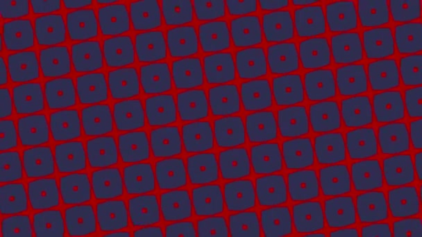 Graphic Pattern Quickly Changes Color Rotates Clockwise Anticlockwise Creating Hypnotic — Stockvideo