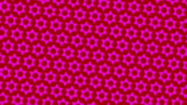 Saat yönünde döndükçe renk değiştiren ve sonra saat yönünün tersine hipnotik ve stroboskopik bir etki yaratan grafiksel desen, 16: 9 video biçiminde.