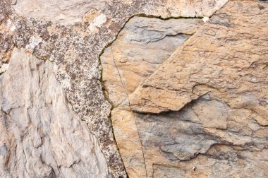İtalyan antik evi: tipik taş duvar