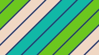 Sağ alttaki köşegen çizgileri ile 4k 16: 9 biçiminde, çok renkli doku şekillerinden oluşan grafik 2d video deseni.