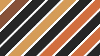 Sağ alttaki köşegen çizgileri ile 4k 16: 9 biçiminde, çok renkli doku şekillerinden oluşan grafik 2d video deseni.