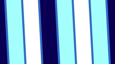 4k 16: 9 biçiminde, çok renkli desenli şekillerden oluşan zoom ile titreşen dikey çubuklu grafiksel 2d video deseni.