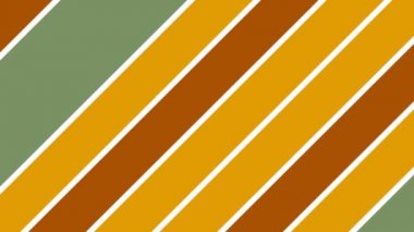 Sağ alttaki köşegen çizgileri ile 4k 16: 9 biçiminde, çok renkli doku şekillerinden oluşan grafik 2d video deseni.