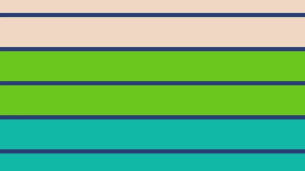Gráfico Padrão Vídeo Com Barras Horizontais Movendo Para Baixo Composto — Vídeo de Stock
