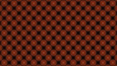 Zamanla değişen desenlerle farklı tasarım ve şekillerden oluşan çok renkli efektler yaratmak için birbirine karışan 2 boyutlu grafik desenler..