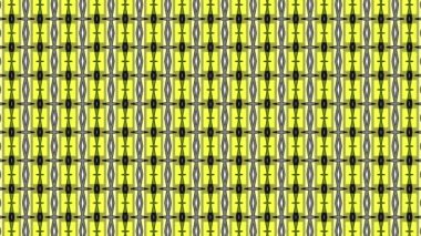 Zamanla değişen desenlerle farklı tasarım ve şekillerden oluşan çok renkli efektler yaratmak için birbirine karışan 2 boyutlu grafik desenler..