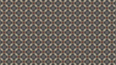 Zamanla değişen desenlerle farklı tasarım ve şekillerden oluşan çok renkli efektler yaratmak için birbirine karışan 2 boyutlu grafik desenler..