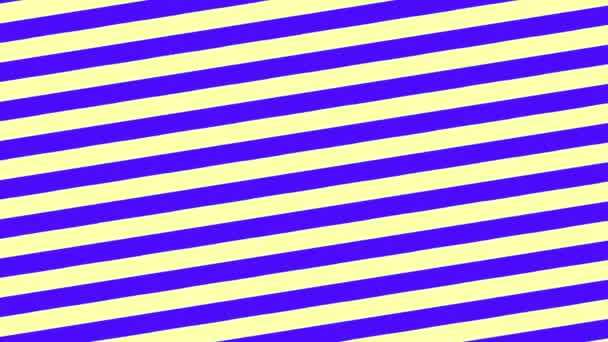 Modèle graphique qui change de couleur lorsqu'il tourne à gauche, composé de dessins et de formes avec des textures colorées, sous forme de vidéo 16 : 9 