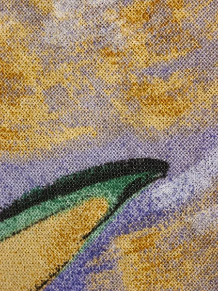 Текстура из хлопковой ткани, произведенной в Италии — стоковое фото