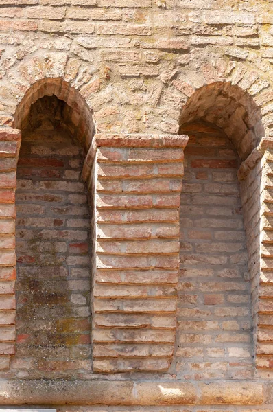 Dozza Olaszország Ősi Kastély Ajtajának Részletei Emilia Romagna Városa — Stock Fotó