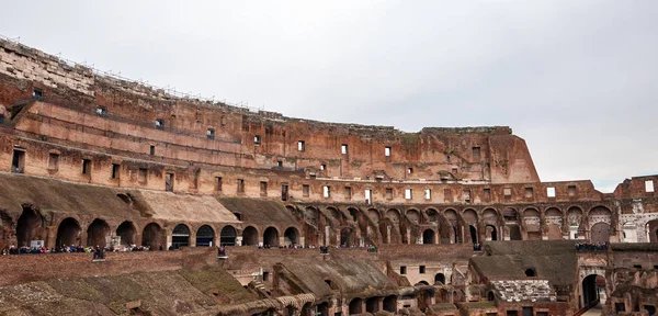 Roma Talya Kolezyum Içi Roma Mparatorluğu Ndaki Gladyatörlerle Yaptığı Gösterilerle — Stok fotoğraf