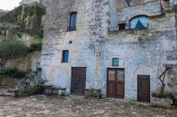 Matera, Πολιτιστική Πρωτεύουσα της Ευρώπης 2019. Basilicata, Ιταλία. — Φωτογραφία Αρχείου