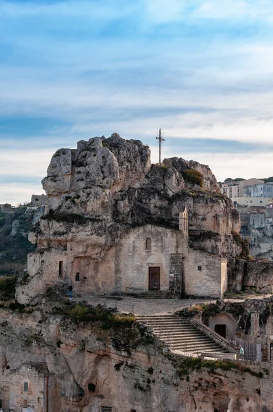 Matera, Ibukota Kebudayaan Eropa 2019. Basilicata, Italia . Stok Lukisan  