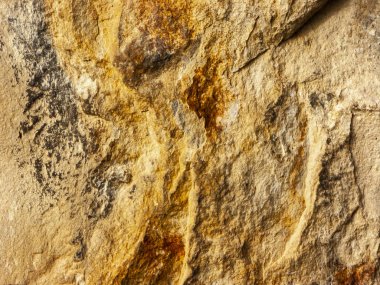 Tipik antik İtalyan evi duvarı.