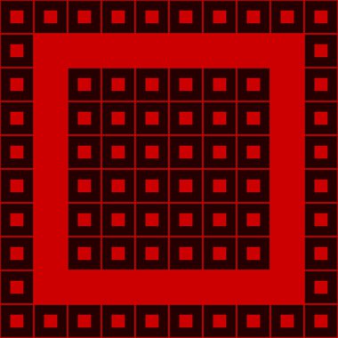 Çeşitli renklerde, kare biçimli yüksek çözünürlüklü resim 