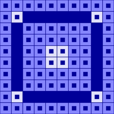 Çeşitli renklerde, kare biçimli yüksek çözünürlüklü resim 