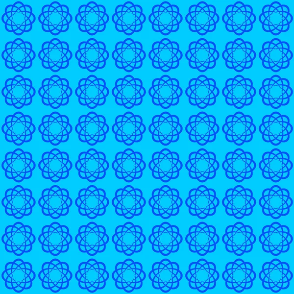 Ilustracja Powtarzalnymi Geometrycznymi Kształtami Pokrywającymi Tło Rysunek Kolorowym Wzorem Który — Zdjęcie stockowe