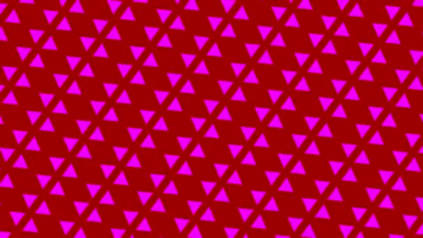 Graphic Pattern Quickly Changes Color Rotates Clockwise Anticlockwise Creating Hypnotic — Stock Video