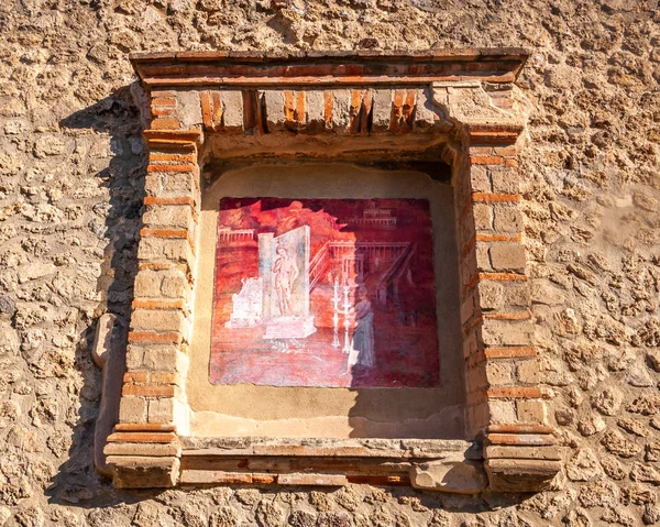 Pompeii Best Bewaarde Archeologische Site Ter Wereld Italië — Stockfoto