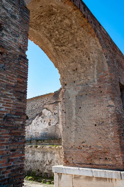 Pompeia Sítio Arqueológico Mais Bem Preservado Mundo Itália — Fotografia de Stock