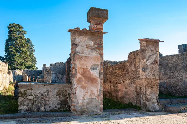 Pompéi Site Archéologique Mieux Conservé Monde Italie — Photo