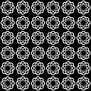 Siyah beyaz illüstrasyon, yüksek çözünürlüklü kare biçimi ve 