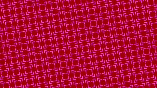 Graphic Pattern Quickly Changes Color Rotates Clockwise Anticlockwise Creating Hypnotic — Stock Video