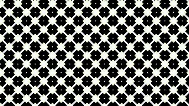 Modèle graphique qui se déplace en arrière-plan augmentant la taille, composé de dessins et de formes colorées .