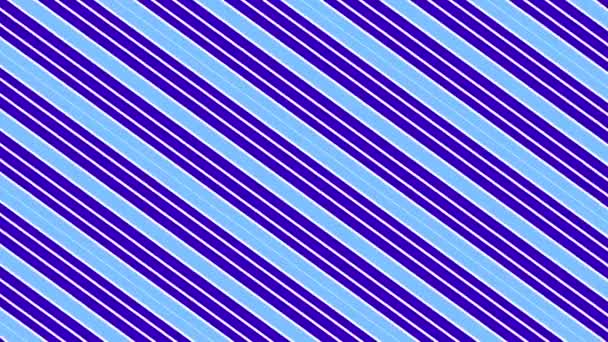 Graphic Pattern Changes Color Rotates Left Composed Drawings Shapes Colorful — Stock Video