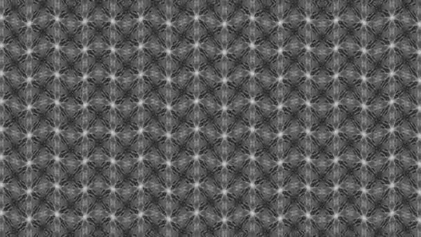 Graphic Black White Video Pattern Horizontal Wave Effect Moves Left — Stock Video