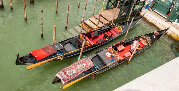 Venedig Lagunens Stad Kanalerna Och Karnevalsmasker Berömd Över Hela Världen Stockbild