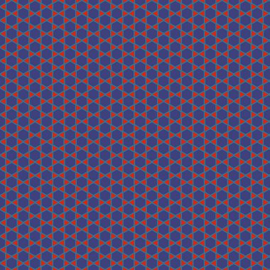 Arka planda yinelenen geometrik şekiller olan bir ilüzyon. Web şablonu, duvar kağıdı, dijital grafikler, hediyeler ve sanatsal dekorasyonlar olarak kullanılabilecek renkli desenli çizimler.