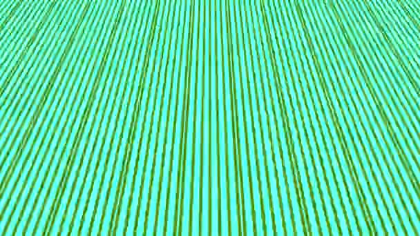 Colorful Graphic Pattern Background Psychedelic Hypnotic Effect Which Moves Inclined — ストック動画