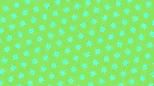 Цветной Графический Узор Фоне Стробоскопическим Гипнотическим Эффектом Который Вращается Часовой — стоковое видео