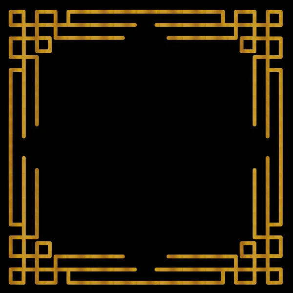 Goldfarbenmuster, quadratisches Format mit hoher Auflösung und Definition. — Stockfoto