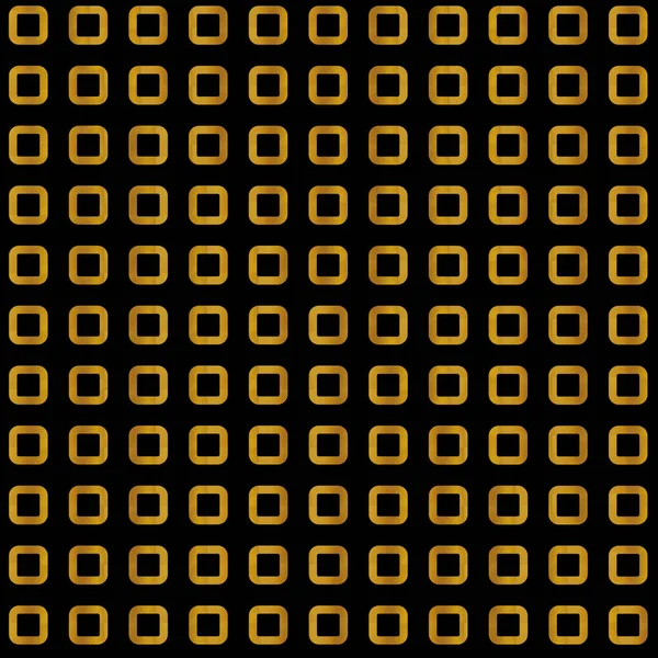Siyah Arka Planda Doğrusal Geometrik Tarzda Altın Rengi Art Deco — Stok fotoğraf
