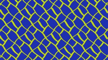 Abstract animation in black and white on a minimal background, with a colored wave effect, which varies in size, angle and intensity, in 16: 9 video format