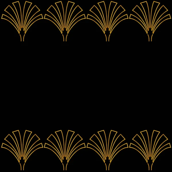 Gold color pattern, square format with high resolution and definition. — 스톡 사진