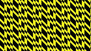 Two sets of color bars that move and oscillate with a hypnotic effect, an anchor point from top left to bottom right corner on the background, made up of different color strips.
