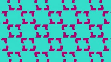 Abstract animation in black and white on a minimal background, with a colored wave effect, which varies in size, angle and intensity, in 16: 9 video format